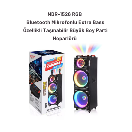 NDR-1526 Bluetooth Mikrofonlu Hoparlör