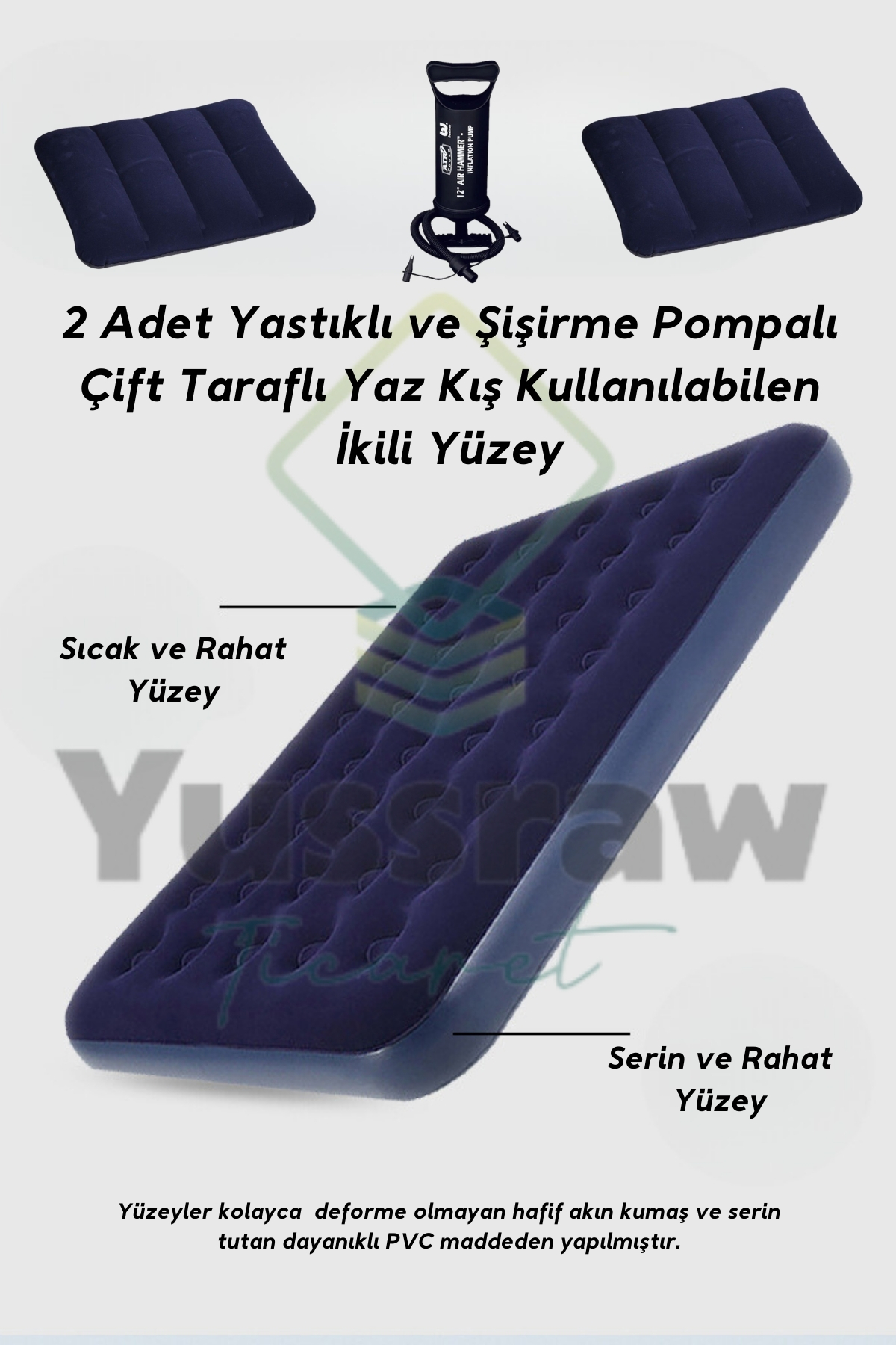 2 Kişilik Yatak Trendyol Kopyası Kamp-seti