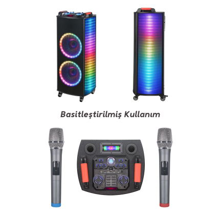 NDR-1010S - Bluetooth Mikrofonlu HoparlörHoparlörü