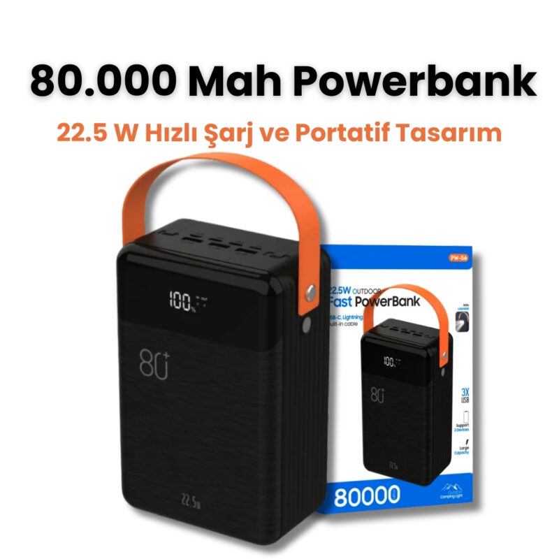 Yüksek Güçlü Powerbank