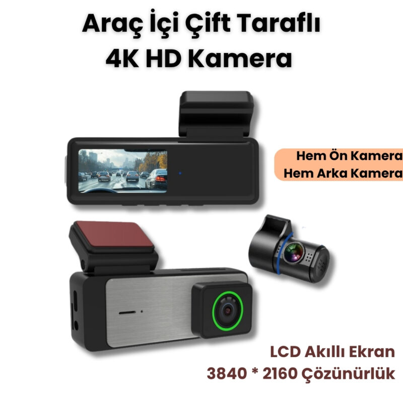 araç içi çift taraflı kamera